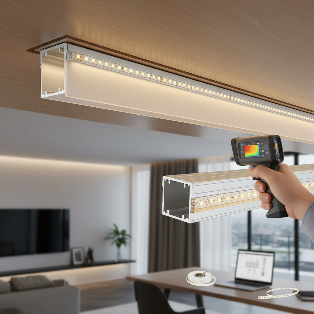 How to Effectively Use Aluminum Channels for LED Strip Heat Syncing