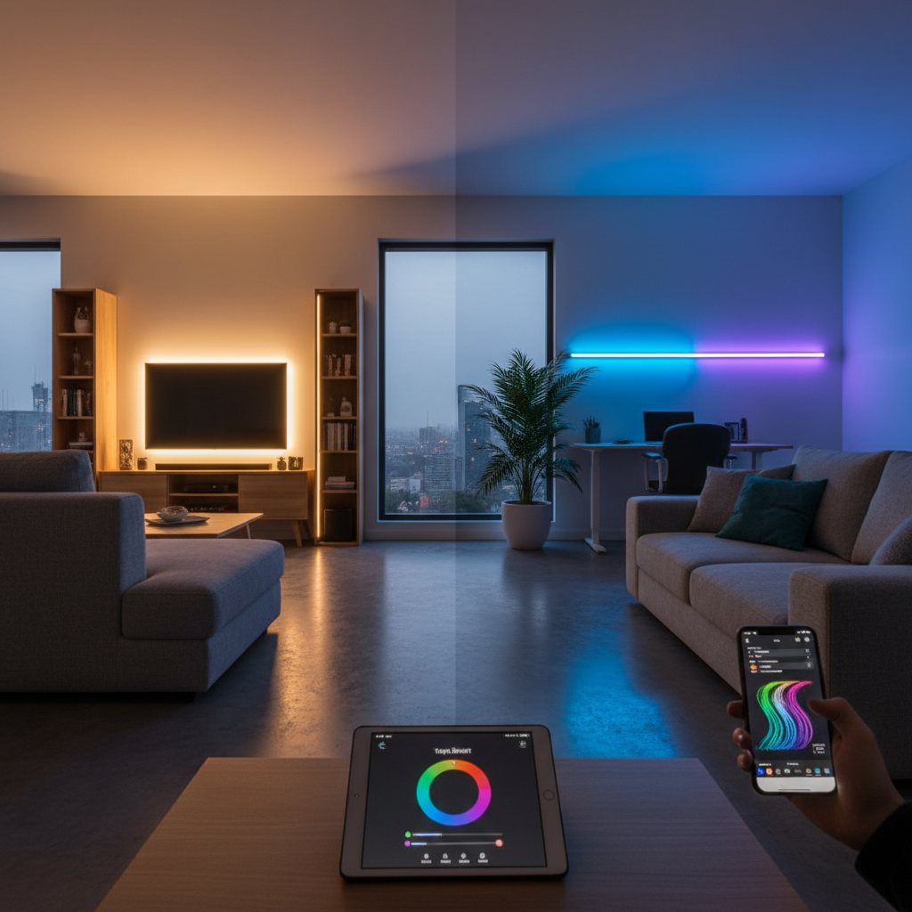 Best App Controlled LED Strip Lights: Tuya vs. Magic Home Deep Dive