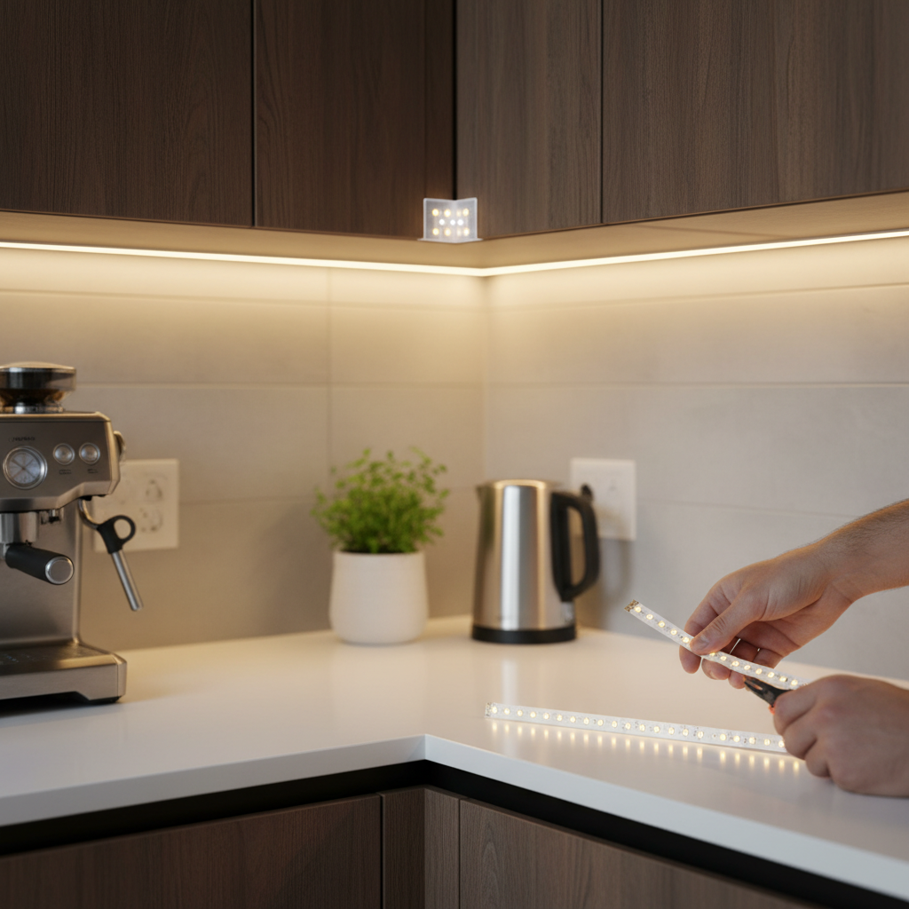 How to Master 90-Degree Turns with LED Light Strips DIY