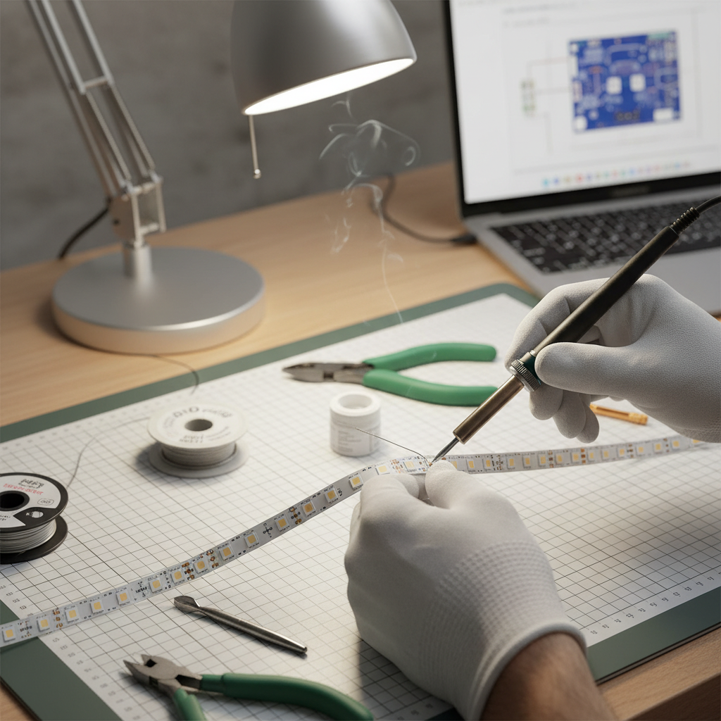 How to Properly Solder LED Strip Light Contacts: A Comprehensive Guide