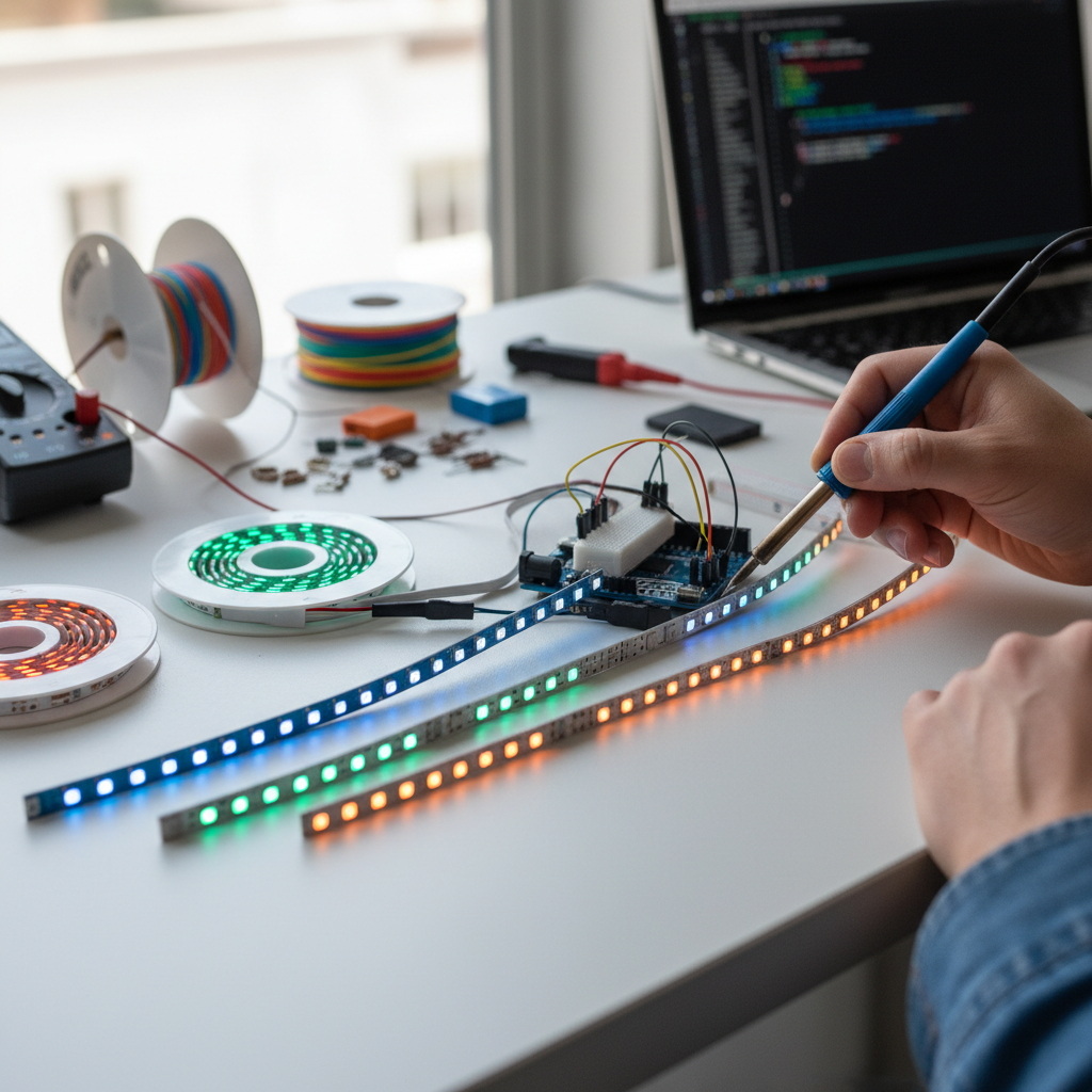 Best Addressable LED Strips for DIY Arduino Projects