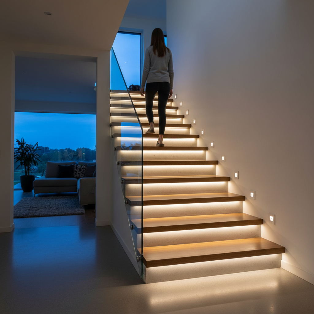 Illuminate Your Steps: The Best LED Strip Lights for Staircase Safety