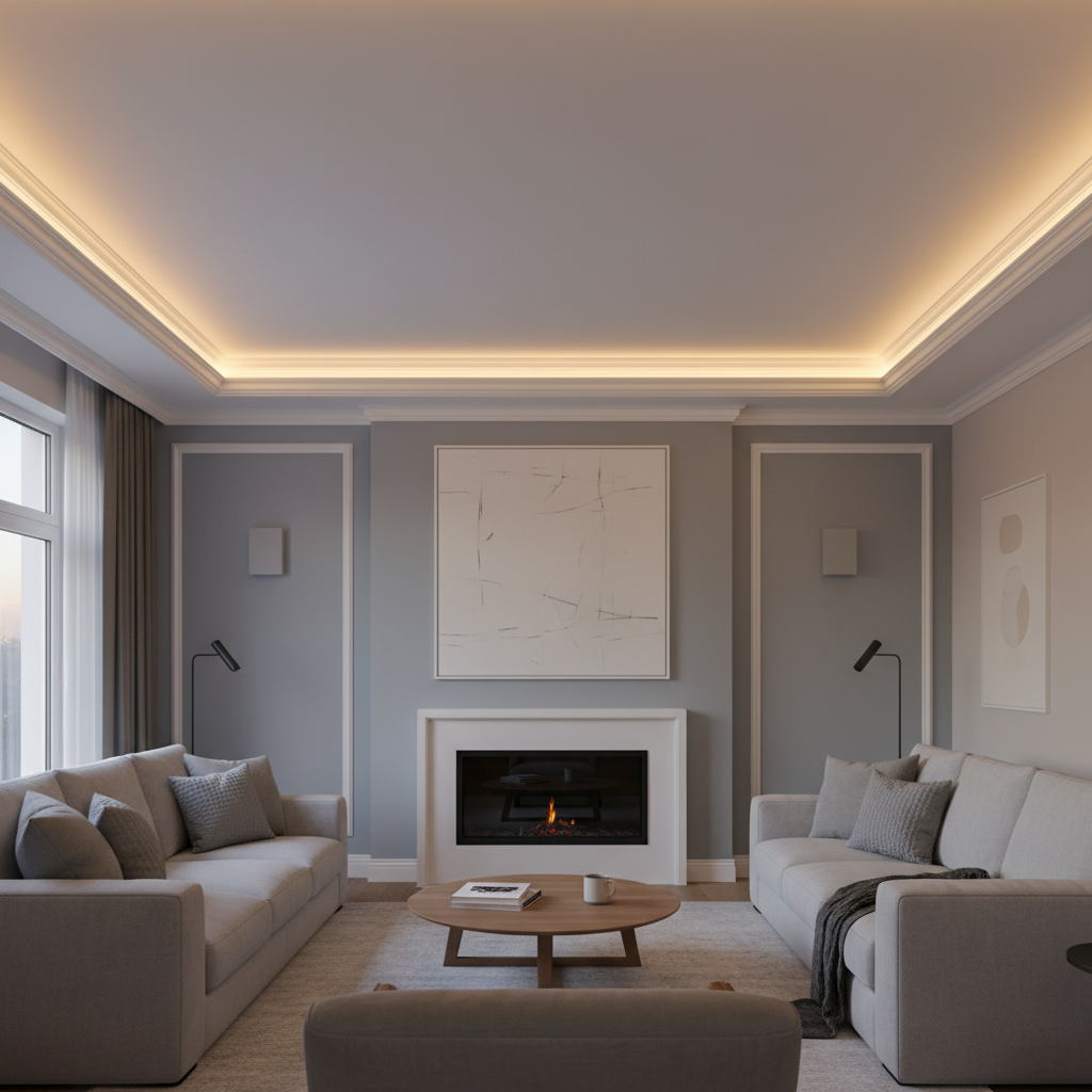 Transform Your Ceilings: A DIY Guide to Installing LED Strips on Crown Molding